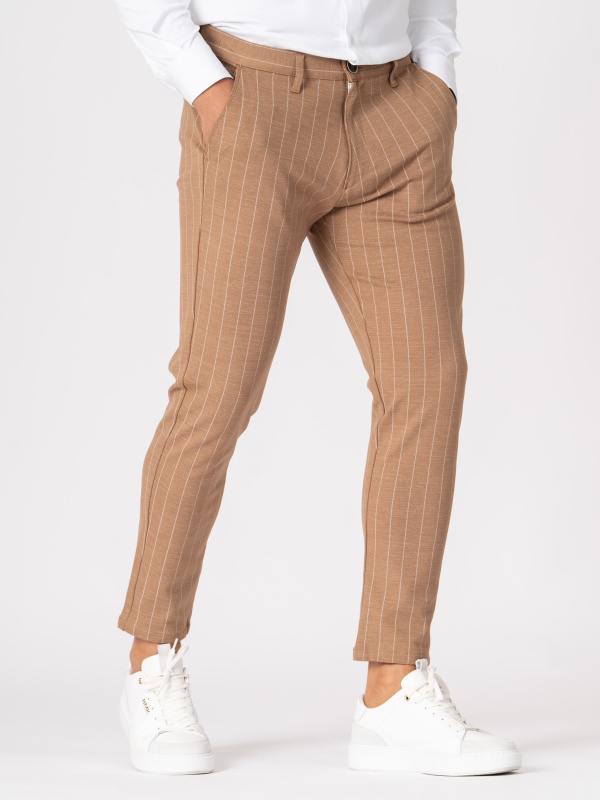 CALÇA SMK CAMEL RISCAS